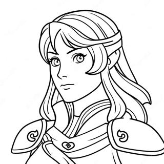 Fire Emblem Character Coloring Page 67592-55750