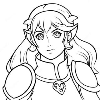 Fire Emblem Character Coloring Page 67592-55751