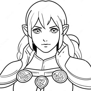 Fire Emblem Character Coloring Page 67592-55752