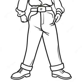 Pants Coloring Page 67642-55800