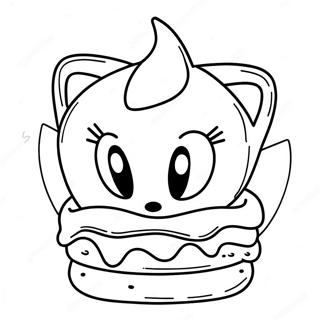 Cream And Cheese Sonic Coloring Page 67662-55815