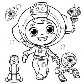 Rusty Rivets Adventure Coloring Page 67683-55829