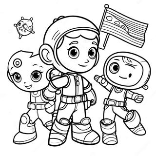 Rusty Rivets Adventure Coloring Page 67683-55831