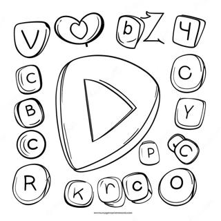 Fun Abcs Coloring Page 67693-55838