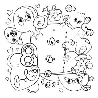 Fun Abcs Coloring Page 67693-55839