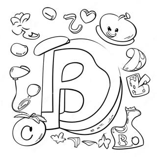 Fun Abcs Coloring Page 67693-55840