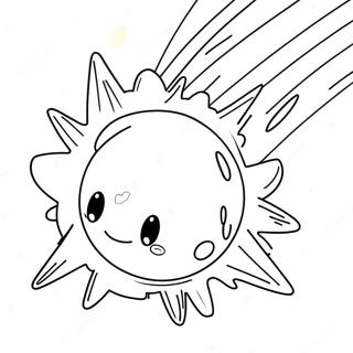 Meteor Coloring Page 67712-55854