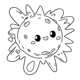 Meteor Coloring Page 67712-55856