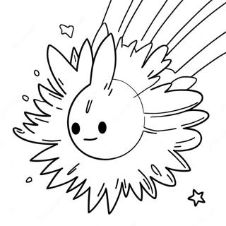 Exploding Meteor Coloring Page 67713-55859