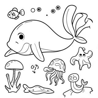 Sea Animals Coloring Pages