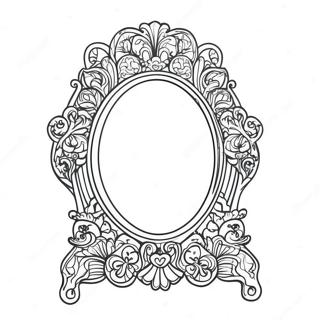 Mirror Coloring Pages