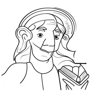 Pages Of The Bible Coloring Pages