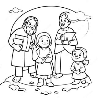 Children S Bible Stories Coloring Page 67833-55962