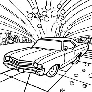 1970s Retro Coloring Page 67862-55978