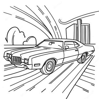 1970s Retro Coloring Page 67862-55979