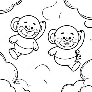 Thing 1 And Thing 2 Coloring Pages