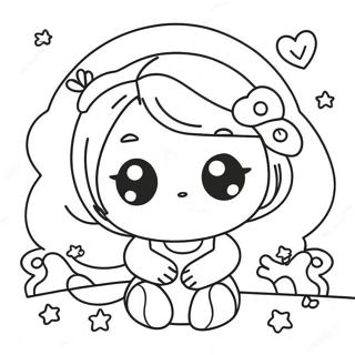 Kawaii Chan Coloring Page 67942-56038