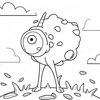 Cloudy With A Chance Of Meatballs 2 Coloring Page 67982-56090