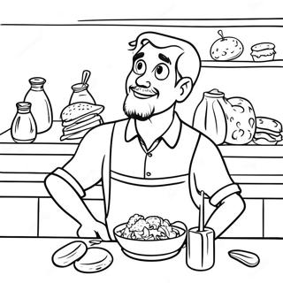 Cloudy With A Chance Of Meatballs 2 Coloring Pages