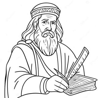 Deuteronomy Coloring Pages