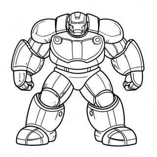 Hulkbuster Coloring Pages