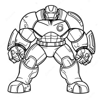 Hulkbuster Coloring Page 68012-56094