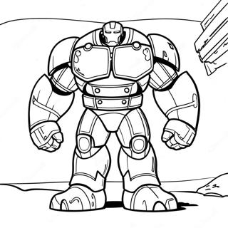 Hulkbuster Coloring Page 68012-56095