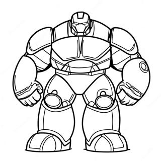 Hulkbuster Coloring Page 68012-56096