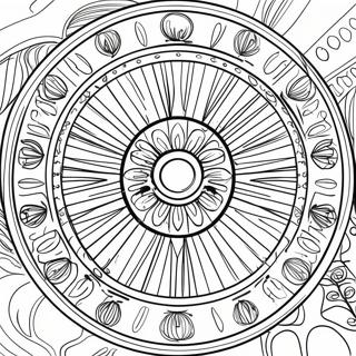 Wheel Coloring Page 68022-56136