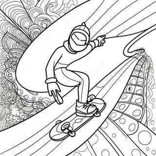 Sk8 The Infinity Coloring Page 68032-56138