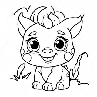 Baby Bop Coloring Page 68072-56159