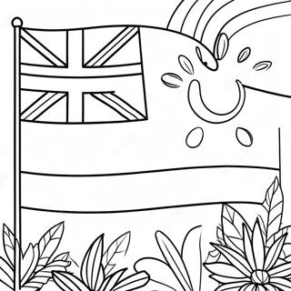 New Zealand Flag Coloring Page 68102-56180