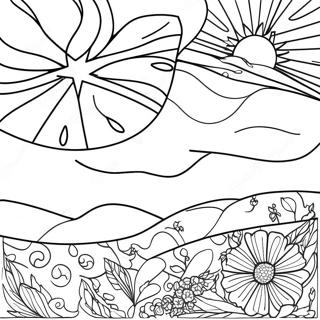 Colorful New Zealand Flag Coloring Page 68103-56176