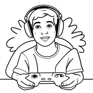 Faze Rug With Gaming Controller Coloring Page 68123-56191