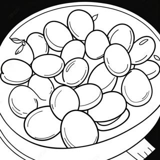 Jelly Beans Coloring Page 68142-56211