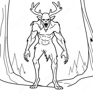 Wendigo Coloring Page 68162-56227