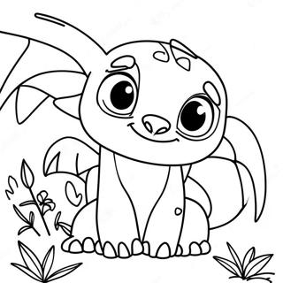 Toothless And Stitch Coloring Page 68172-56222