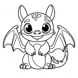 Toothless And Stitch Coloring Page 68172-56223