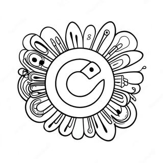 Blink 182 Logo Coloring Page 68182-56235