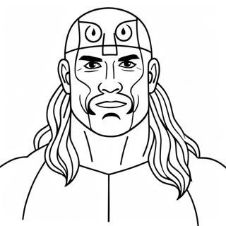 Wwe Coloring Page 68192-56256