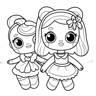 Lol Surprise Dolls Coloring Page 68212-56246