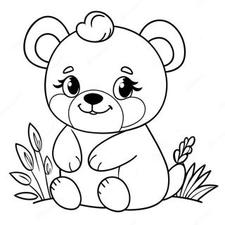 Cuddly Mom And Baby Animals Coloring Page 68233-56275