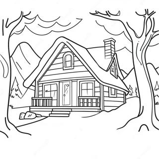 First Day Of Winter Coloring Pages