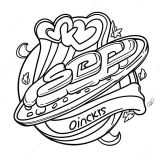 Snickers Logo Coloring Page 68282-56306