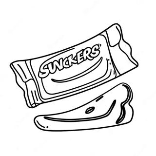 Snickers Coloring Pages