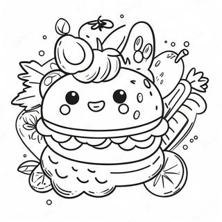 Food Emoji Coloring Page 68292-56338