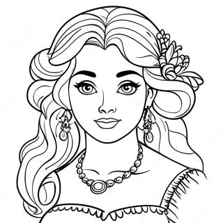 Esmeralda Coloring Page 68342-56355