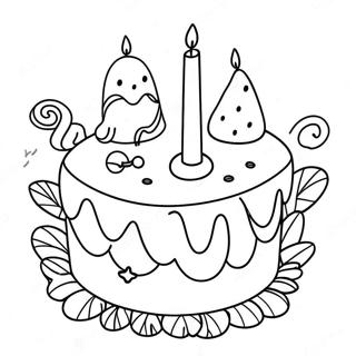 Happy Birthday Mom Coloring Page 6834-5554