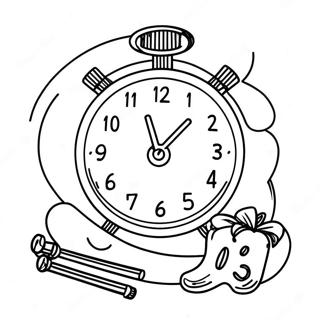 Countdown Coloring Page 68352-56375