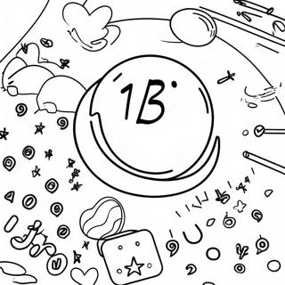 Fun Countdown Numbers Coloring Page 68353-56380